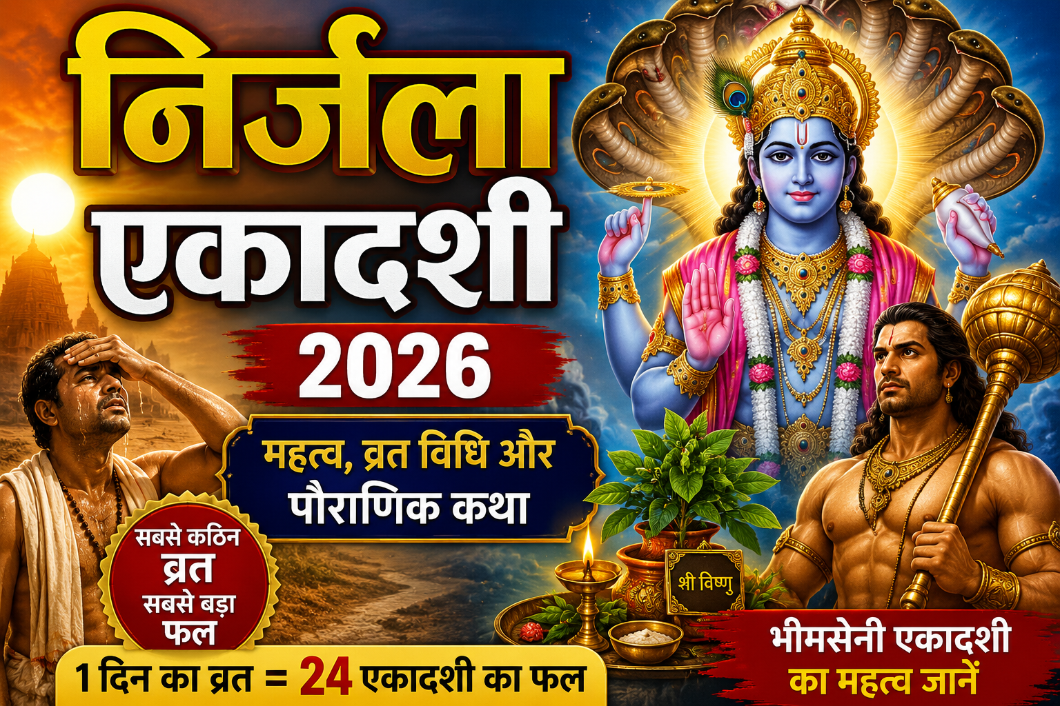 निर्जला एकादशी 2026
